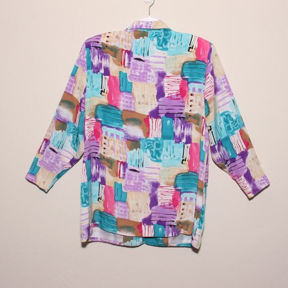 Vintage Culottes Shorts & Blazer Set Size Large Irwin Alan Made in USA - Picture 14 of 15